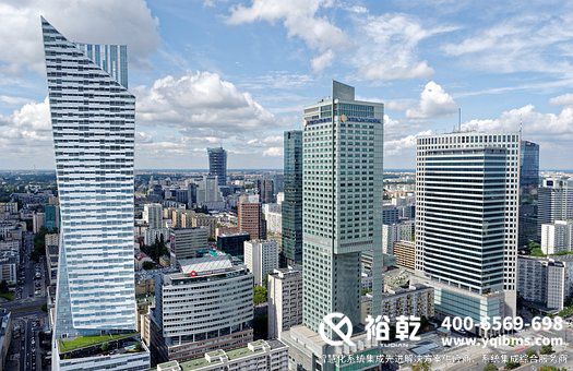 智能化集成系統(tǒng)，大型建筑，自動(dòng)化管理，節(jié)能增效，科技感